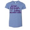 3413Y Youth Extra Soft Tri-blend Tee Thumbnail